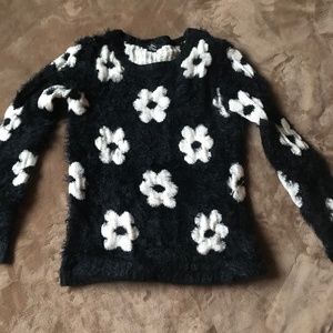F21 fuzzy sweater